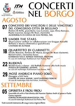 Concerti nel Borgo 2025 Concerti nel Borgo 2025