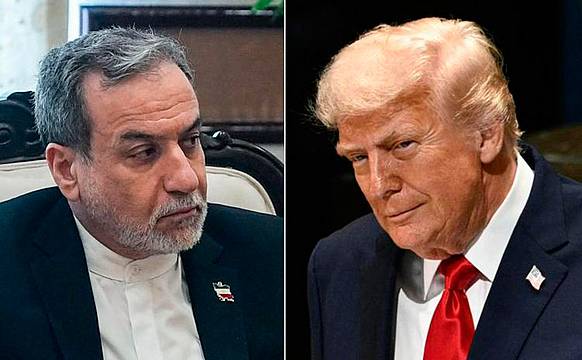 Abbas Araghchi e Donald Trump - (Fotogramma Ipa) Abbas Araghchi e Donald Trump - (Fotogramma Ipa)