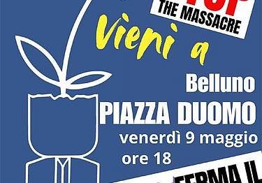 Belluno - venerdì 9 maggio - ore 18.00 - Piazza Duomo