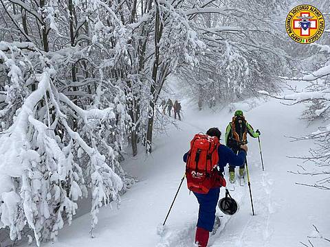 Emergenza neve, interventi sulle montagne venete Emergenza neve, interventi sulle montagne venete