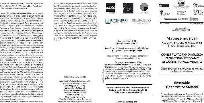2026 - 02. Circolo Culturale Bellse Matinee Dep