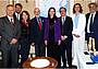 L’incontro a Palazzo Metternich - sede dell’ambasciata d’Italia a Vienna
