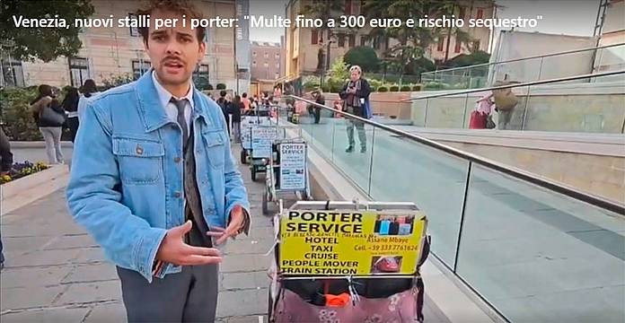 Venezia, nuovi stalli per i porter Venezia, nuovi stalli per i porter