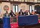 inaugurazione della mostra sullo sci presso la Casa del Maestro a Borgo Prà di Belluno