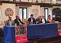 inaugurazione della mostra sullo sci presso la Casa del Maestro a Borgo Prà di Belluno