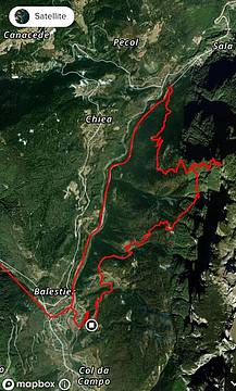 verso il Bivacco Col Mandro sul Monte Alto di Pelsa 4 verso il Bivacco Col Mandro sul Monte Alto di Pelsa 4