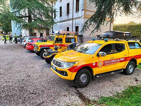 Al Centro di coordinamento dei Vigili del fuoco all'ex Municipio di Crespano Al Centro di coordinamento dei Vigili del fuoco all'ex Municipio di Crespano