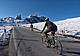 il passaggio della D+ Ultracycling Dolomitica 2015 sul Passo Giau