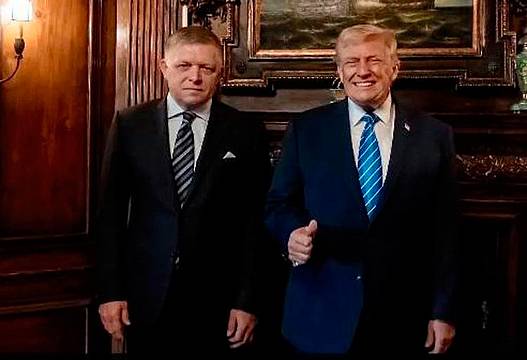 Robert Fico e Donald Trump