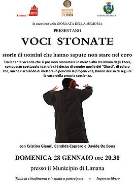 Giornata della memoria a Limana 2018