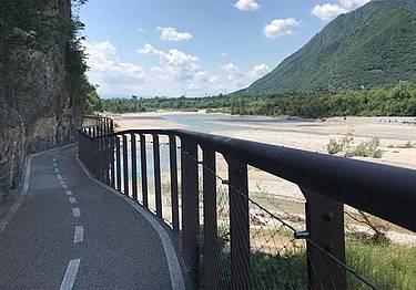 ciclabile in Valbelluna