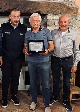 Consegna del Premio Festuccia 2021 a Paolo Scarton Consegna del Premio Festuccia 2021 a Paolo Scarton