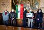La delegazione della sezione dell’Associazione Vittime Civili di Guerra
