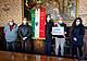 La delegazione della sezione dell’Associazione Vittime Civili di Guerra