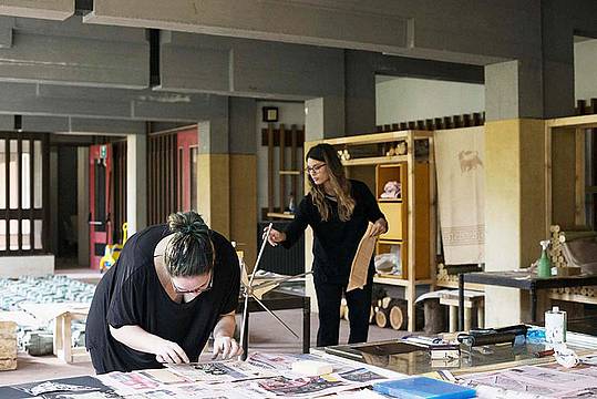 Studenti dell'Accademia di Verona stampano in Colonia_Foto Archivio DC