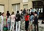 Studenti prima dell’esame di maturità