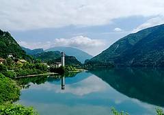 Una veduta del lago del Corlo - Arsiè