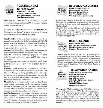 Luglio al Borgo! con Rosa Emilia Dias 2
