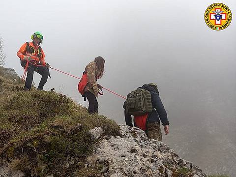 all'altezza di Forcella Venegiota all'altezza di Forcella Venegiota