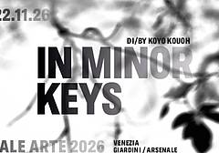 Biennale Arte 2026 - In Minor Keys Biennale Arte 2026 - In Minor Keys