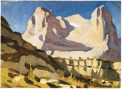 Il-Pelmo,-1929-olio-su-cartone,-17,5x-25-BL,-Museo-Civico-001 Il-Pelmo,-1929-olio-su-cartone,-17,5x-25-BL,-Museo-Civico-001