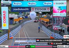 4 - Belluno-Nevegal - L'arrivo della nuova maglia rosa