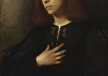 Giorgione, Ritratto di giovane, 1503 circa, Museo di Belle Arti di Budapest Credit foto: Szépművészeti Múzeum / Museum of Fine Arts, Budapest Giorgione, Ritratto di giovane, 1503 circa, Museo di Belle Arti di Budapest Credit foto: Szépművészeti Múzeum / Museum of Fine Arts, Budapest