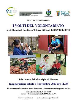 I volti del volontariato a Limana
