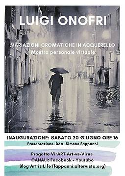 Mostra online di acquerelli