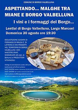 I vini e i formaggi del Borgo... I vini e i formaggi del Borgo...