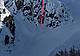Precipita con lo snowboard in Faloria