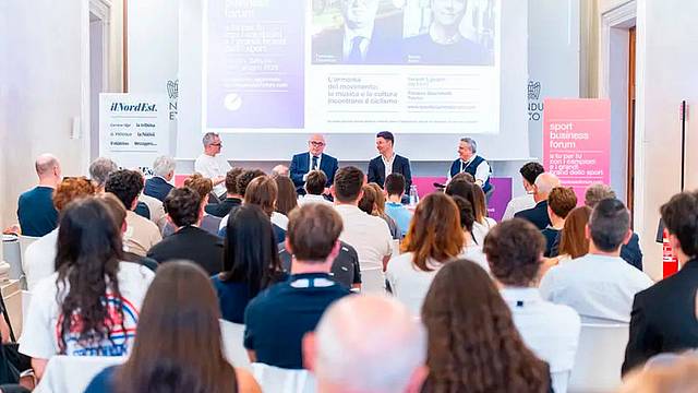 Uno degli incontri della tappa trevigiana di Sport Business Forum