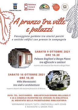 A pranzo tra ville e palazzi A pranzo tra ville e palazzi