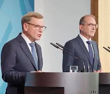 Droni esplosivi a Lipsia, I ministri tedeschi - Esteri Johann Wadephul, Interno Alexander Dobrindt - Instagram. Droni esplosivi a Lipsia, I ministri tedeschi - Esteri Johann Wadephul, Interno Alexander Dobrindt - Instagram.