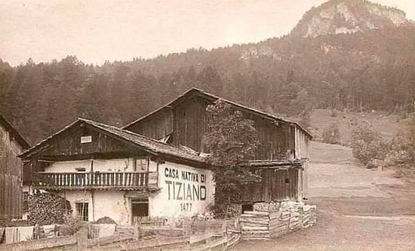 Casa natale di Tiziano a Cortina Casa natale di Tiziano a Cortina