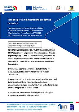 bando selezione LINEA 2 DGR 713 IFTS Belluno - avvio fine novembre 1 bando selezione LINEA 2 DGR 713 IFTS Belluno - avvio fine novembre 1