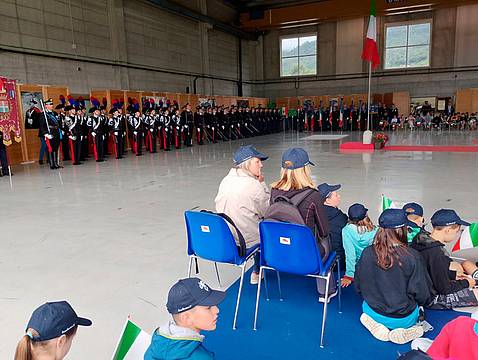 La cerimonia dell'anniversario dei carabinieri La cerimonia dell'anniversario dei carabinieri
