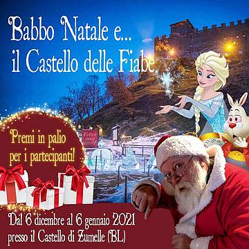 Dal 6 dicembre al 6 gennaio 2021 presso il Castello di Zumelle