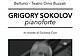Grigory Sokolov pianoforte - Sabato 7 febbraio ore 20.30 Teatro Dino Buzzatti