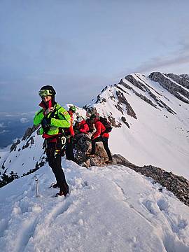 sulle creste del Monte Baldo