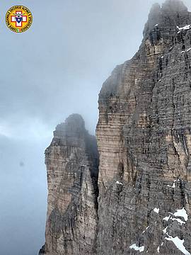 Impegnativo recupero sulle Tre Cime 2 Impegnativo recupero sulle Tre Cime 2