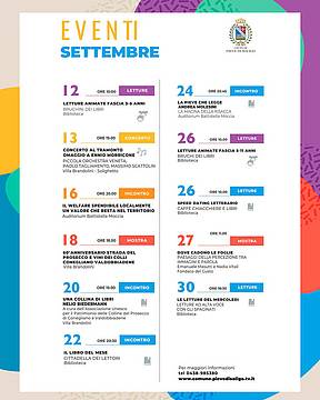 Pieve di Soligo - Eventi Settembre 2026