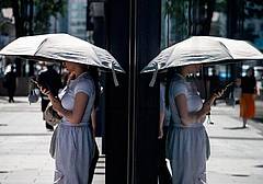 Quarta ondata di caldo sull'Italia - (Afp)