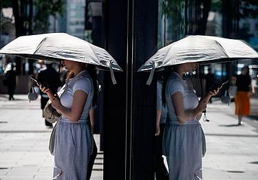 Quarta ondata di caldo sull'Italia - (Afp)