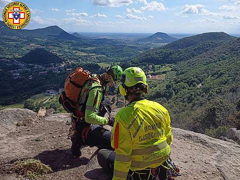 Addestramento congiunto a Rocca Pendice, Teolo 4