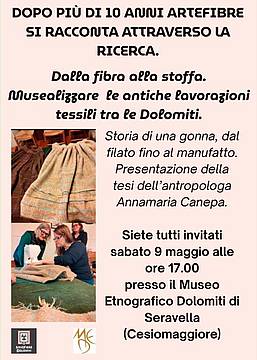 Dalla fibra alla stoffa.
