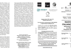 Nuovo Trio Italiano d'Archi, 17 ottobre, 17:30, Auditorium di Belluno Nuovo Trio Italiano d'Archi, 17 ottobre, 17:30, Auditorium di Belluno