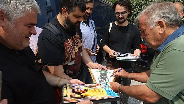 Zico firma autografi allo Sport Business Forum