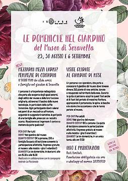 Le domeniche nel giardino del Museo di Seravella 1 Le domeniche nel giardino del Museo di Seravella 1