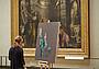 Paola Angelini alle Gallerie dell'Accademia, sulla Pietà di Tiziano_Foto Giovanni Cecchinato